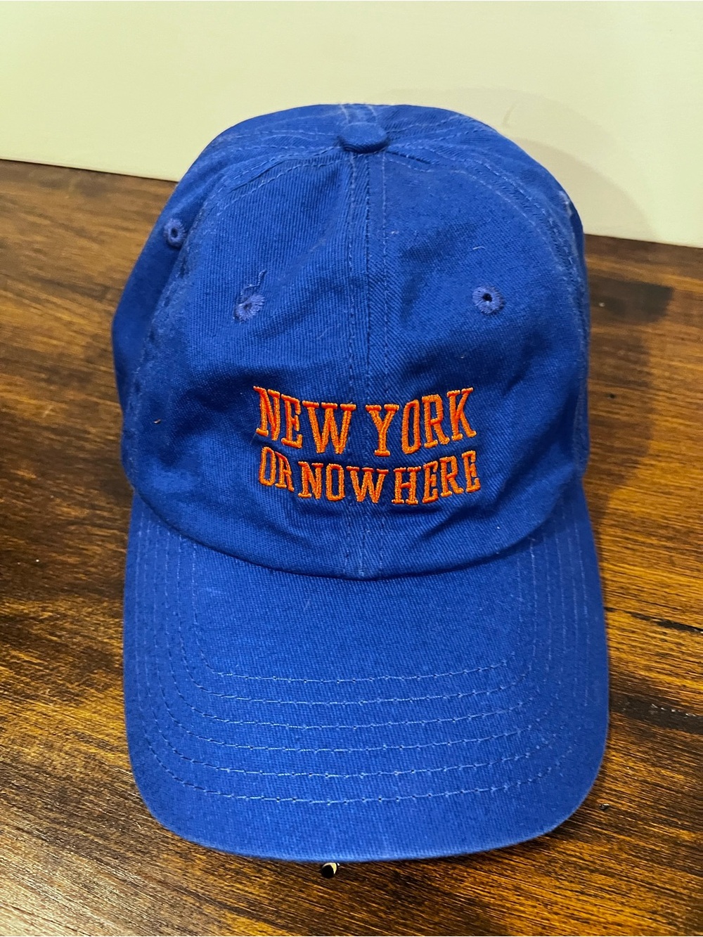 New York Or Nowhere x Knicks Baseball Cap